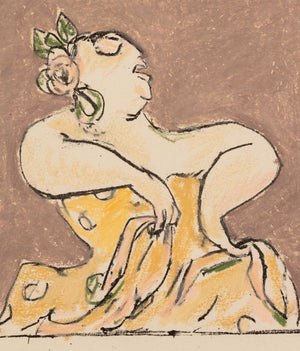 Manfred Schwartz Flamenco Dancer Mixed Media (9773682131251)