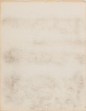 Manfred Schwartz Beach Seascape Charcoal on Paper (9759896142131)