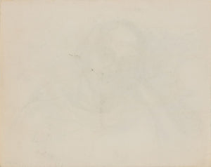 Manfred Schwartz Portrait of Man Charcoal on Paper (9773526450483)