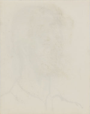 Manfred Schwartz Portrait of Man Charcoal on Paper (9773552501043)