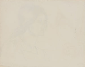 Manfred Schwartz Portrait of a Woman Charcoal (9773577568563)