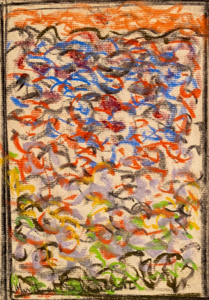 Manfred Schwartz Beach Horizontal Pastel on Paper (9759922061619)