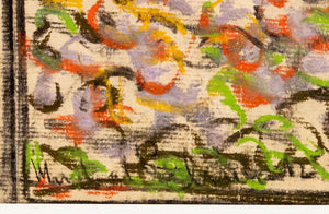 Manfred Schwartz Beach Horizontal Pastel on Paper (9759922061619)