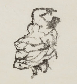 Manfred Schwartz The Flamenco Dancers Lithograph (9775155380531)