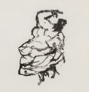 Manfred Schwartz The Flamenco Dancers Lithograph (9775163375923)