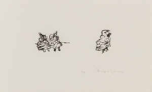 Manfred Schwartz The Flamenco Dancers Lithograph (9775166488883)