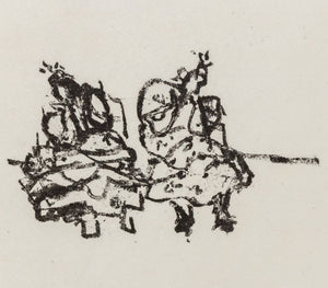 Manfred Schwartz The Flamenco Dancers Lithograph (9775166488883)