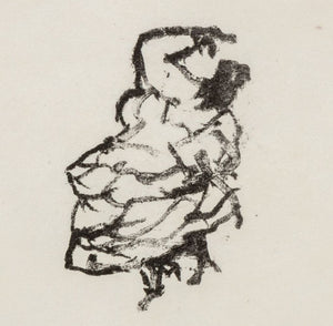 Manfred Schwartz The Flamenco Dancers Lithograph (9775166488883)