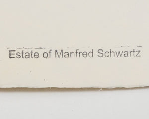 Manfred Schwartz The Flamenco Dancers Lithograph (9775166488883)
