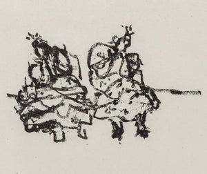 Manfred Schwartz The Flamenco Dancers Lithograph (9775166849331)