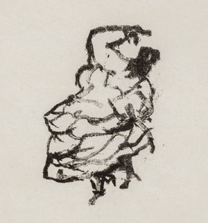 Manfred Schwartz The Flamenco Dancers Lithograph (9775167373619)