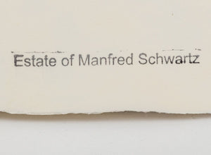 Manfred Schwartz The Flamenco Dancers Lithograph (9775167373619)