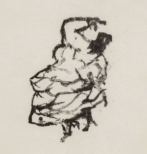 Manfred Schwartz The Flamenco Dancers Lithograph (9775168258355)