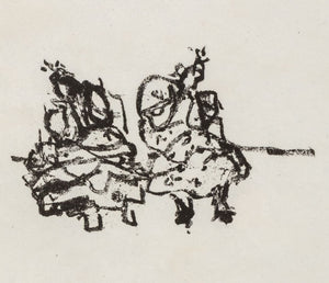 Manfred Schwartz The Flamenco Dancers Lithograph (9775169044787)
