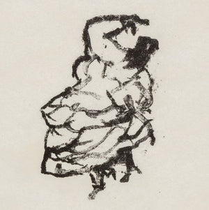 Manfred Schwartz The Flamenco Dancers Lithograph (9775169044787)
