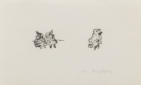 Manfred Schwartz The Flamenco Dancers Lithograph