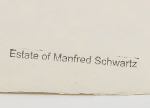 Manfred Schwartz The Flamenco Dancers Lithograph (9775181365555)