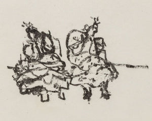 Manfred Schwartz The Flamenco Dancers Lithograph (9775182807347)