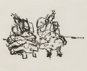 Manfred Schwartz The Flamenco Dancers Lithograph (9775187460403)