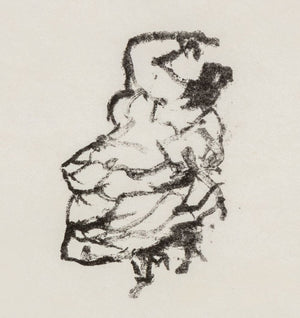 Manfred Schwartz The Flamenco Dancers Lithograph (9775187460403)