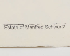 Manfred Schwartz The Flamenco Dancers Lithograph (9775187460403)