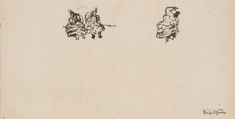 Manfred Schwartz The Flamenco Dancers Lithograph