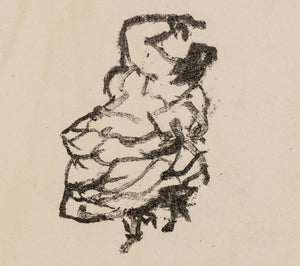 Manfred Schwartz The Flamenco Dancers Lithograph (9817534857523)