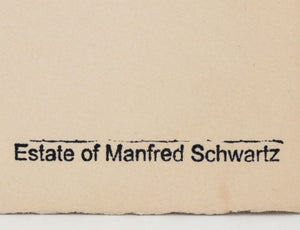 Manfred Schwartz The Flamenco Dancers Lithograph (9817534857523)