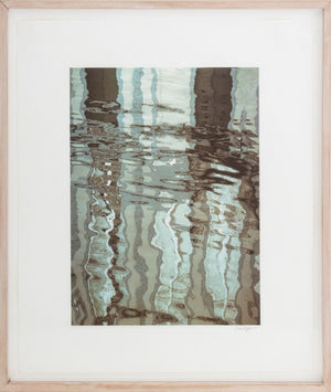Anne Sager "Bruges Canal" Color Photograph (9775083225395)