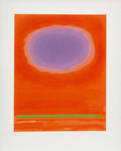 Anne Sager Abstract Composition Lithograph