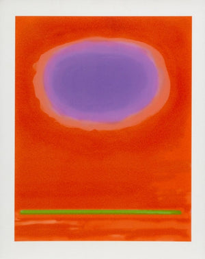 Anne Sager Abstract Composition Lithograph (9773886144819)