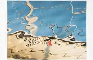 Anne Sager Boat in Reflection Photograph C-Print (9770049634611)