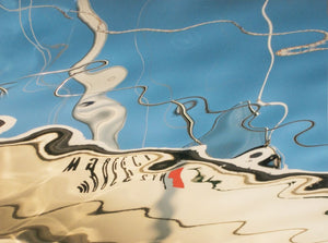 Anne Sager Boat in Reflection Photograph C-Print (9770049634611)