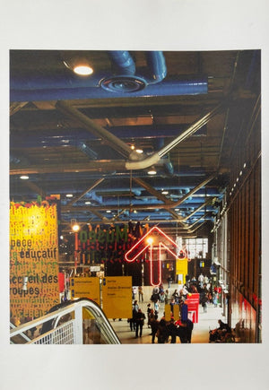 Anne Sager The Centre Pompidou Interior C-Print (9770050781491)