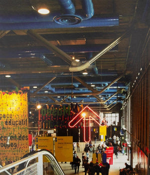 Anne Sager The Centre Pompidou Interior C-Print (9770050781491)