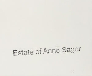 Anne Sager Airplane Wing on Red Chromogenic Print (9770052976947)