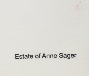 Anne Sager Abstract Composition Lithograph (9773904691507)