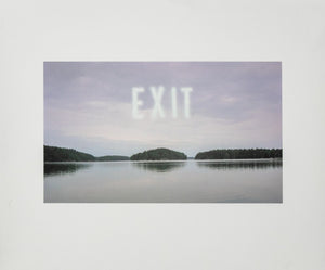 Anne Sager "Exit" Surreal Digitized Iris Print (9770054779187)