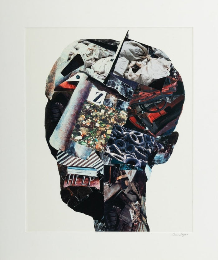 Anne Sager "Angst" Photograph Collage C-Print