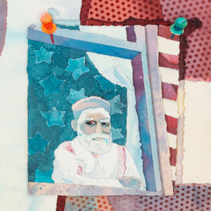 Marilyn Cohen Lifeguards Watercolor Collage (9757773037875)