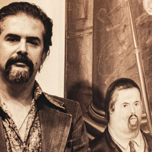 Anne Sager Portrait of Fernando Botero Collage (9792218464563)