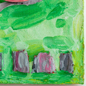 Elfi Schuselka Abstract Mixed Media Collage (9792353370419)
