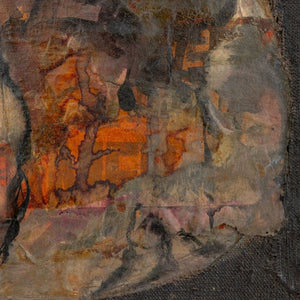 Elfi Schuselka Abstract Figural Mix Media Collage (9792368345395)