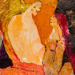 Elfi Schuselka Figural Composition Mixed Media (9792379814195)