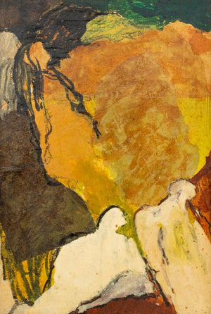 Elfi Schuselka Figural Composition Mixed Media (9792324075827)