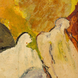 Elfi Schuselka Figural Composition Mixed Media (9792324075827)