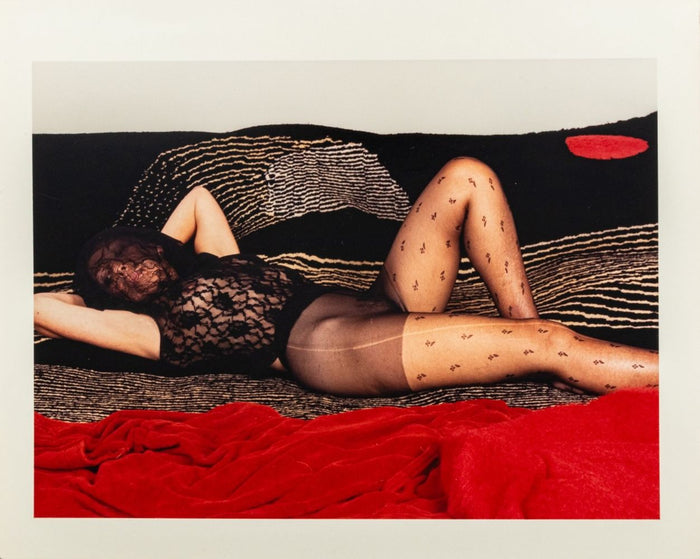 Anne Sager Reclining Female Figure Photo C-Print