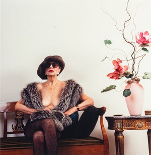 Anne Sager Seated Female Nude Photograph C-Print (9768368472371)