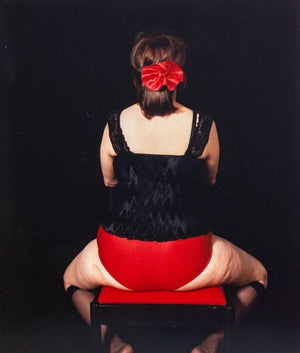 Anne Sager Seated Female Nude Photograph C-Print (9772971950387)