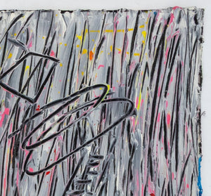 Elfi Schuselka Abstract Composition Oil on Canvas (9768155087155)